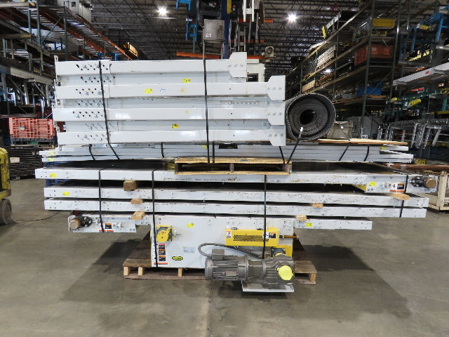 Hytrol BPC 43"x 45' 9" Slider Bed Conveyor 41" Belt 5Hp 3PH Center Drive 180fpm