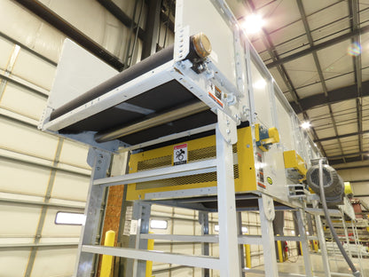 Hytrol BPC 43"x 45' 9" Slider Bed Conveyor 41" Belt 5Hp 3PH Center Drive 180fpm