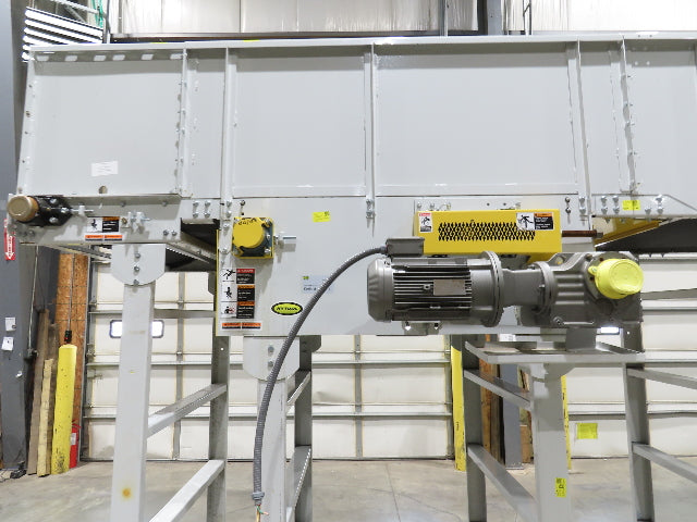 Hytrol BPC 43"x 45' 9" Slider Bed Conveyor 41" Belt 5Hp 3PH Center Drive 180fpm