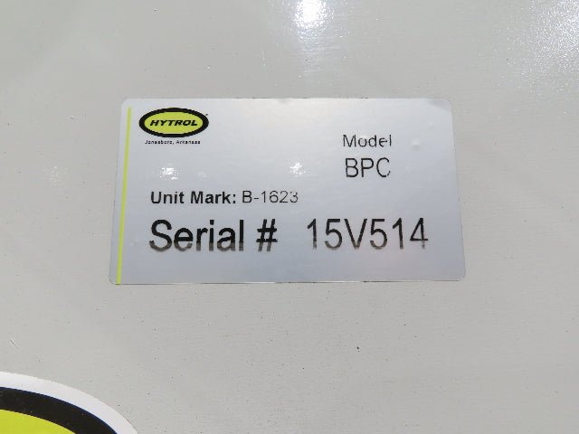 Hytrol BPC 43"x 45' 9" Slider Bed Conveyor 41" Belt 5Hp 3PH Center Drive 180fpm