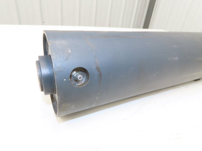 4"Dia x 28" Crowned Pulley for Belt Conveyor ER28 Bearing Bushing XPU0428ER28