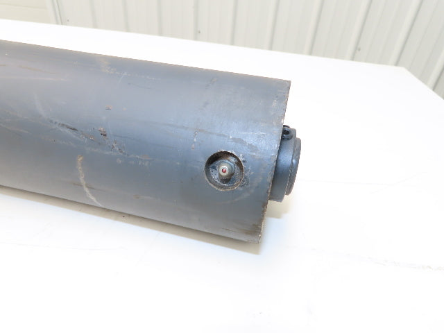 4"Dia x 28" Crowned Pulley for Belt Conveyor ER28 Bearing Bushing XPU0428ER28