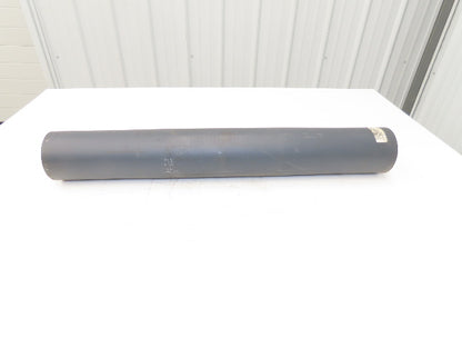 4"Dia x 28" Crowned Pulley for Belt Conveyor ER28 Bearing Bushing XPU0428ER28