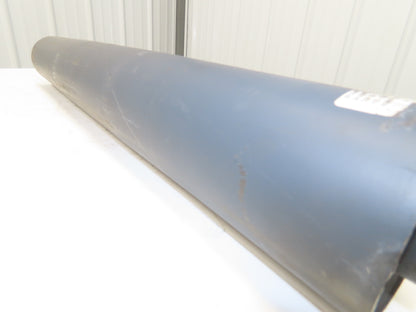 4"Dia x 28" Crowned Pulley for Belt Conveyor ER28 Bearing Bushing XPU0428ER28