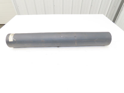 4"Dia x 28" Crowned Pulley for Belt Conveyor ER28 Bearing Bushing XPU0428ER28