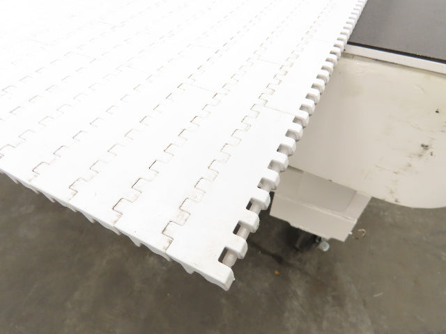 Intralox Series 1600 MatTop Flat Top Plastic Conveyor Belt 66"W x 59"L White
