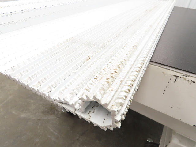Intralox Series 1600 MatTop Flat Top Plastic Conveyor Belt 66"W x 59"L White