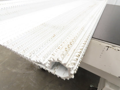 Intralox Series 1600 MatTop Flat Top Plastic Conveyor Belt 66"W x 59"L White