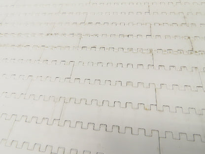 Intralox Series 1600 MatTop Flat Top Plastic Conveyor Belt 66"W x 84"L White