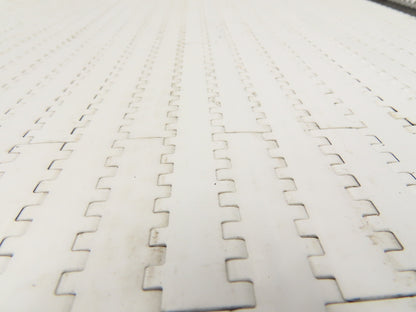 Intralox Series 1000 MatTop Flat Top Plastic Conveyor Belt 71-3/4"W x 54"L White