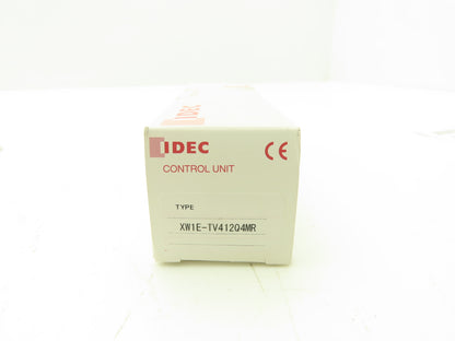 Idec FB1W-111Y XW1E-TV412Q4MR Single Hole Pushbutton Box with Emergency Stop