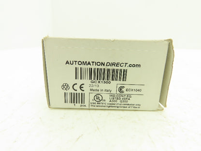 Idec GCX1300 Single Hole Pushbutton Box with 2-Position Switch/NO Contact Block
