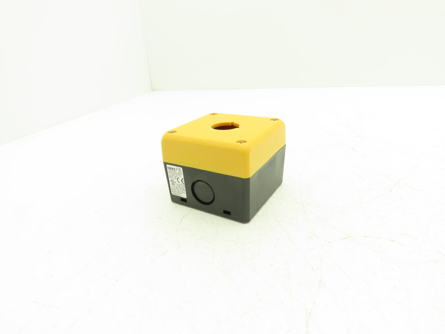 Idec GCX1300 Single Hole Pushbutton Box with 2-Position Switch/NO Contact Block