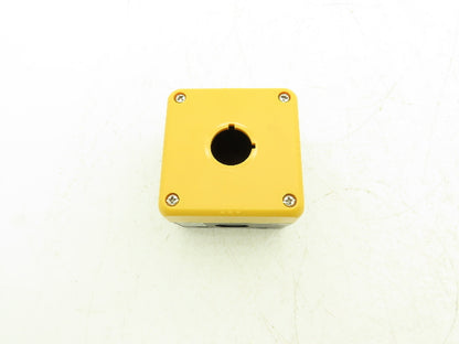 Idec GCX1300 Single Hole Pushbutton Box with 2-Position Switch/NO Contact Block