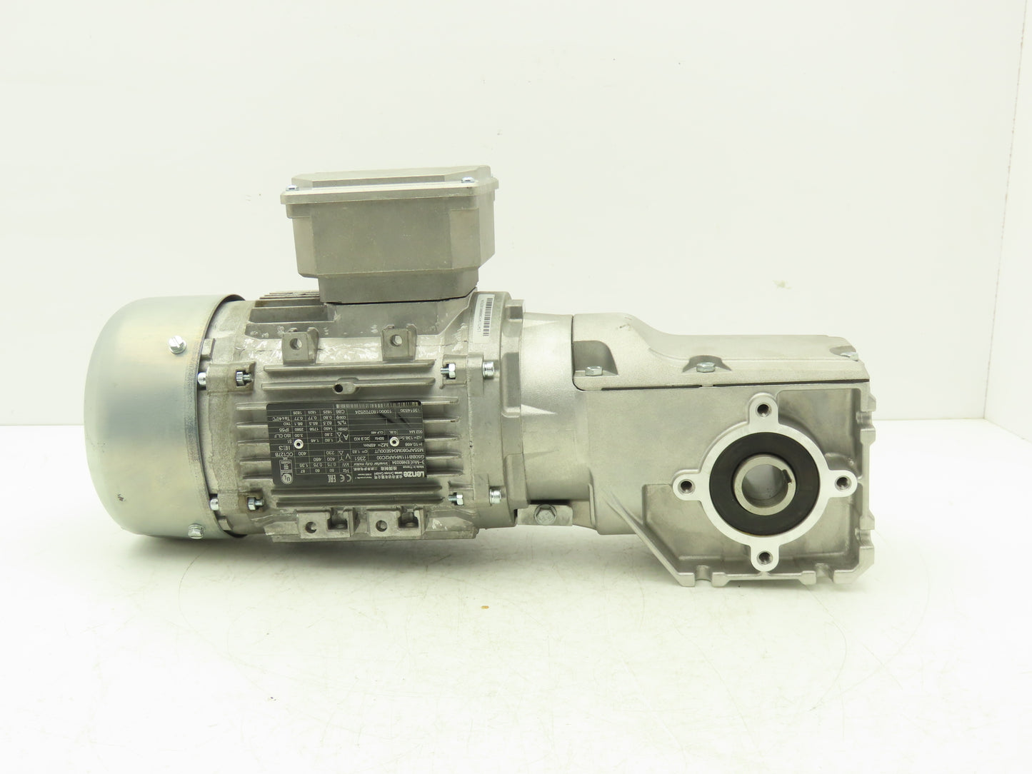 Lenze M55AP080M045E00UT Gearmotor 10.4 Ratio .75kw 230/460V 168rpm Hollow Shaft