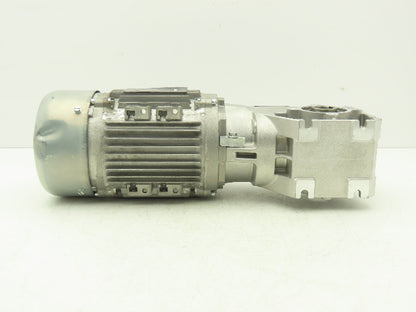 Lenze M55AP080M045E00UT Gearmotor 10.4 Ratio .75kw 230/460V 168rpm Hollow Shaft