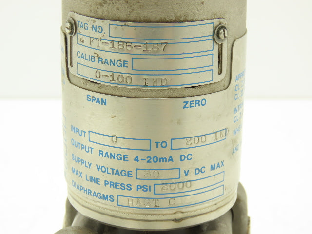 Gould PD3000-200-32-21-XX-61 Electronic Pressure Transmitter 30VDC 0-2000PSI XP