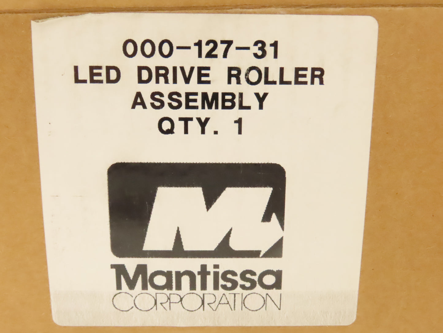 Mantissa 000-127-31  4" Drive Roller Pulley for Belt Conveyor Green Poly