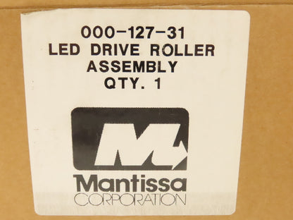 Mantissa 000-127-31  4" Drive Roller Pulley for Belt Conveyor Green Poly