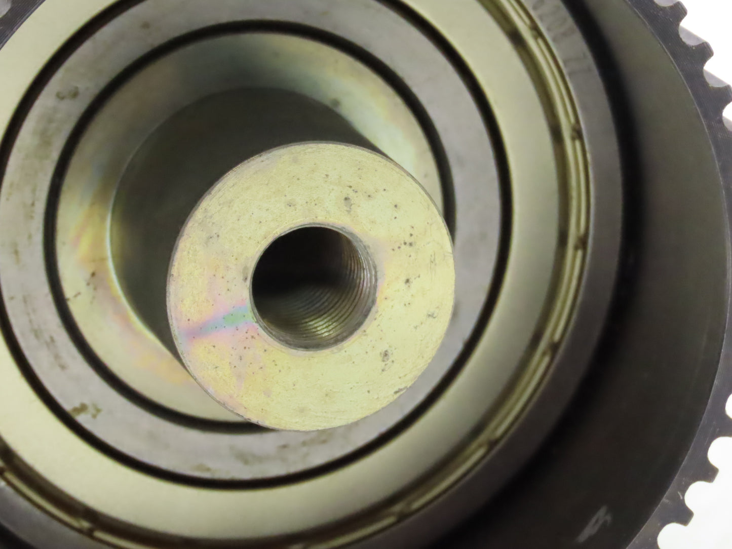 Mantissa 000-127-31  4" Drive Roller Pulley for Belt Conveyor Green Poly