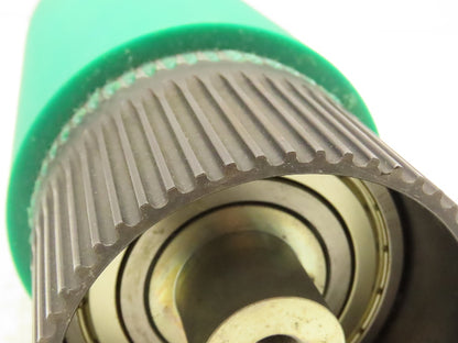Mantissa 000-127-31  4" Drive Roller Pulley for Belt Conveyor Green Poly