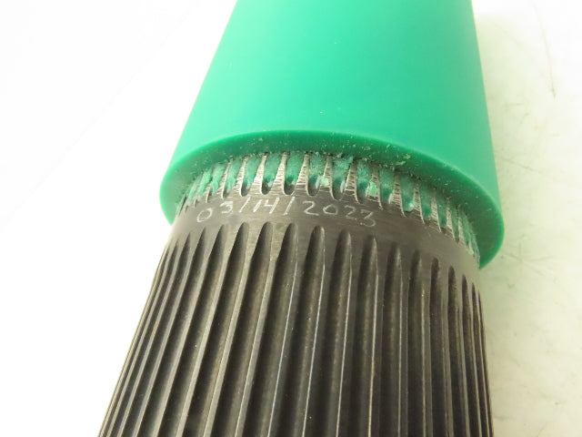 Mantissa 000-127-31  4" Drive Roller Pulley for Belt Conveyor Green Poly