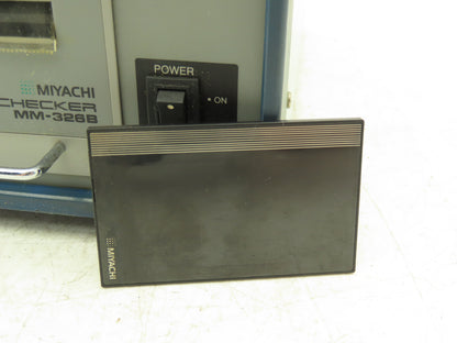 Miyachi MM-326B-06-03 Welding Power Supply Weld Monitor Checker & Welcard