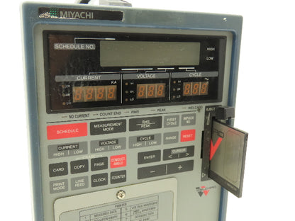 Miyachi MM-326B-06-03 Welding Power Supply Weld Monitor Checker & Welcard