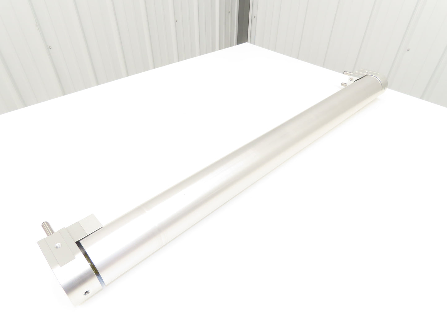 Wipotec OCS BB900-DB Aluminum Roller Pulley for Checkweigher Belt Conveyor 39"W