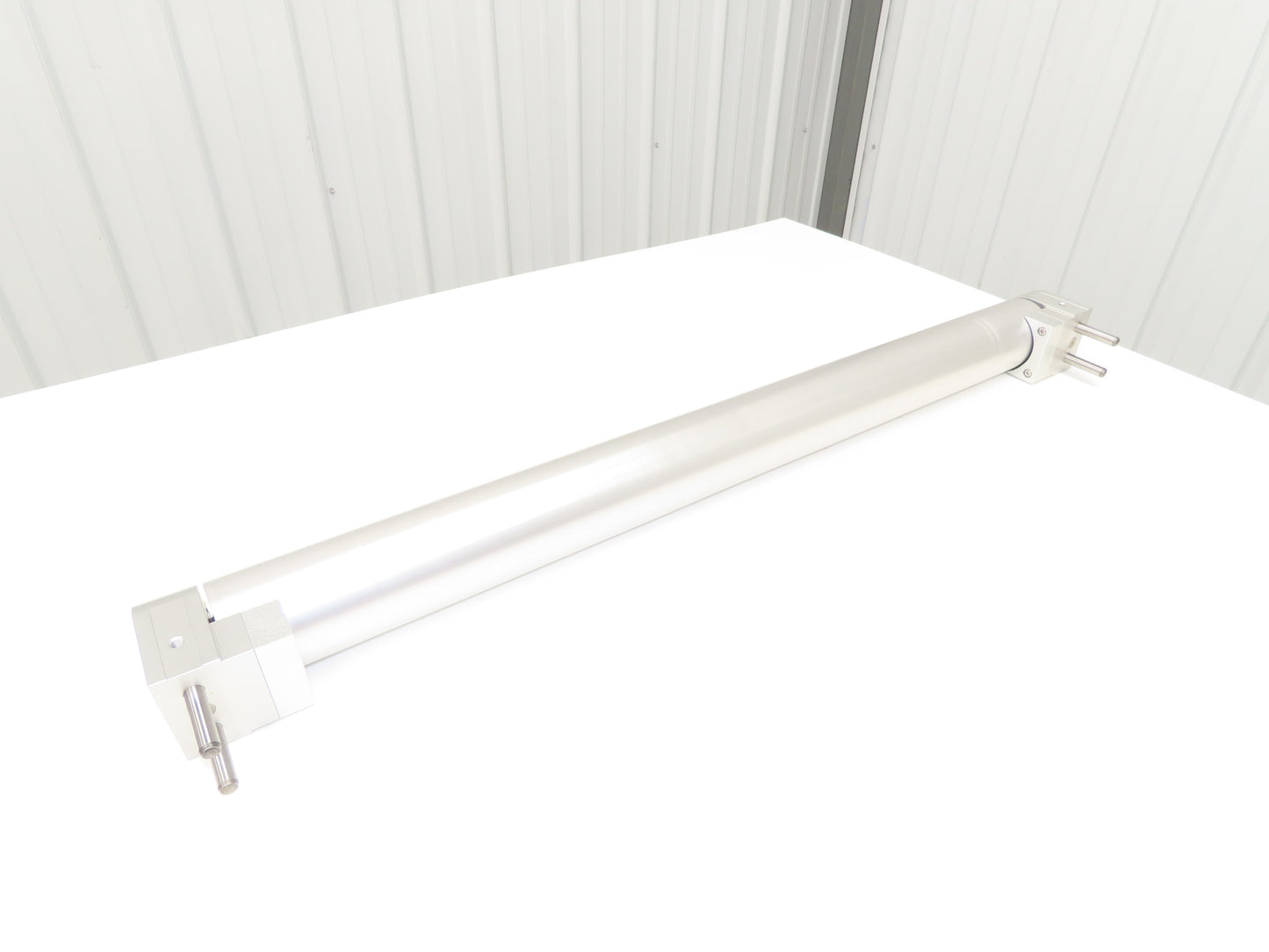 Wipotec OCS BB900-DB Aluminum Roller Pulley for Checkweigher Belt Conveyor 39"W