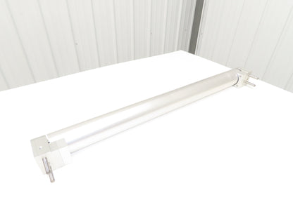 Wipotec OCS BB900-DB Aluminum Roller Pulley for Checkweigher Belt Conveyor 39"W