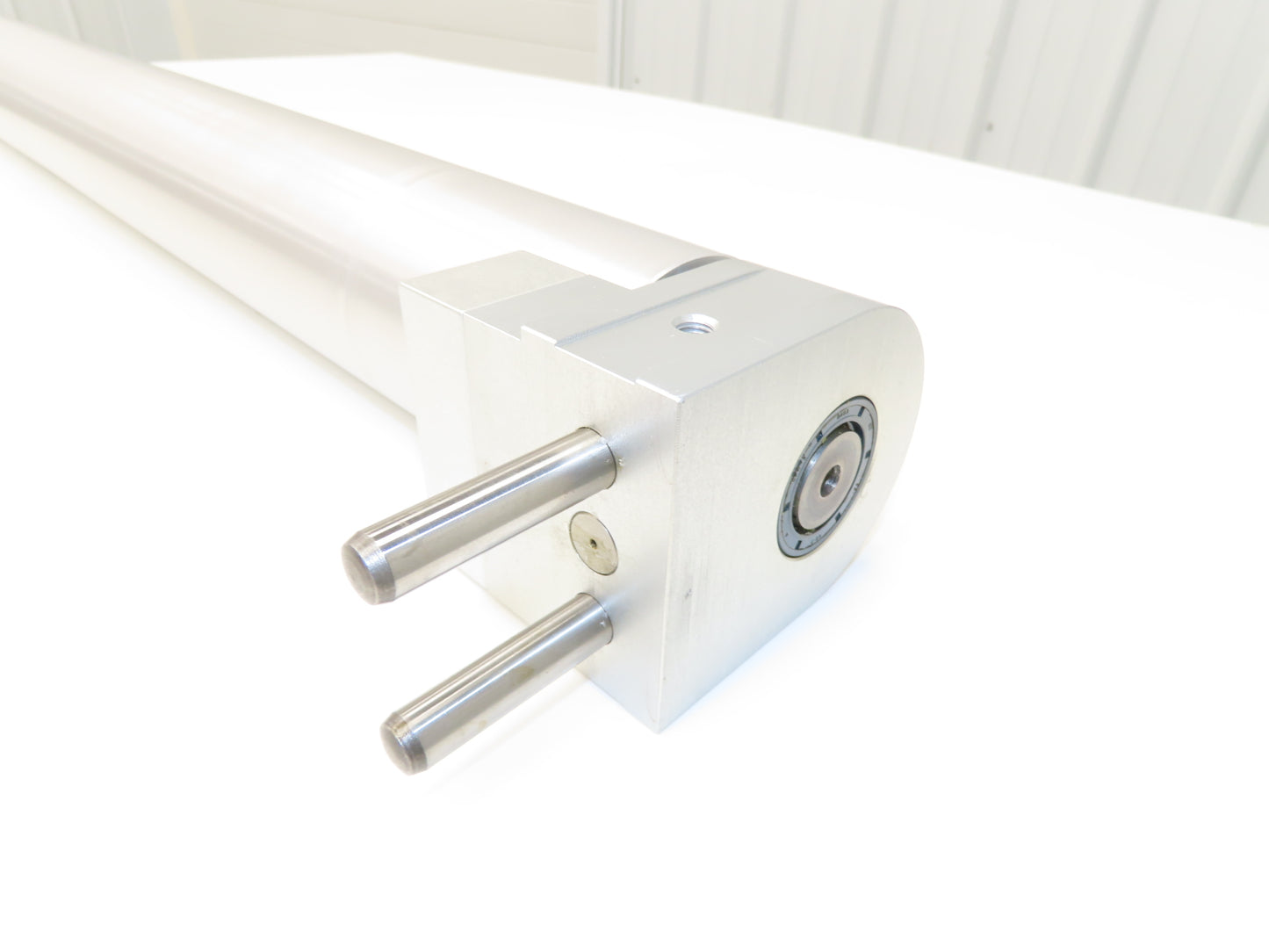 Wipotec OCS BB900-DB Aluminum Roller Pulley for Checkweigher Belt Conveyor 39"W