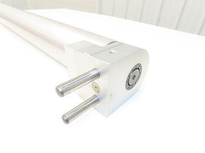 Wipotec OCS BB900-DB Aluminum Roller Pulley for Checkweigher Belt Conveyor 39"W