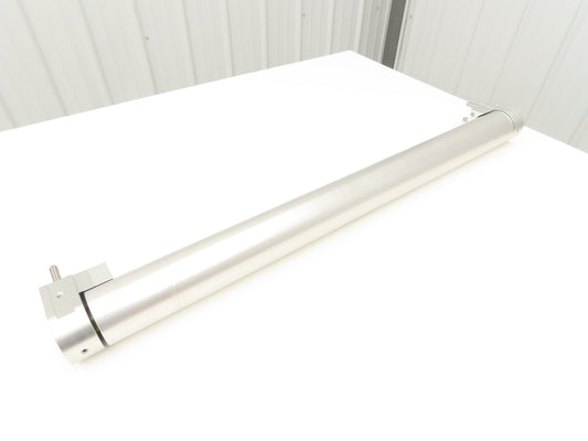 Wipotec OCS BB900-DB Aluminum Roller Pulley for Checkweigher Belt Conveyor 39"W