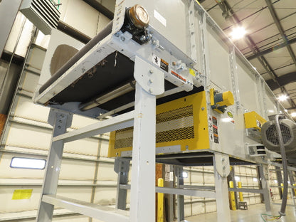 Hytrol BPC 43"x 65' Slider Bed Conveyor 41" Belt 7.5Hp 3PH Center Drive 170fpm