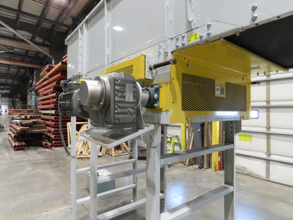 Hytrol BPC 43"x 65' Slider Bed Conveyor 41" Belt 7.5Hp 3PH Center Drive 170fpm