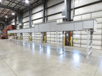 Hytrol BPC 43"x 65' Slider Bed Conveyor 41" Belt 7.5Hp 3PH Center Drive 170fpm