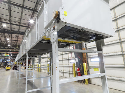 Hytrol BPC 43"x 65' Slider Bed Conveyor 41" Belt 7.5Hp 3PH Center Drive 170fpm