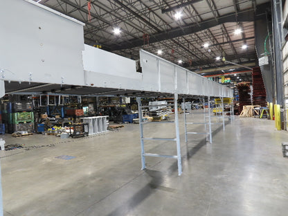 Hytrol BPC 43"x 65' Slider Bed Conveyor 41" Belt 7.5Hp 3PH Center Drive 170fpm