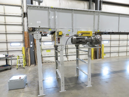 Hytrol BPC 43"x 65' Slider Bed Conveyor 41" Belt 7.5Hp 3PH Center Drive 170fpm