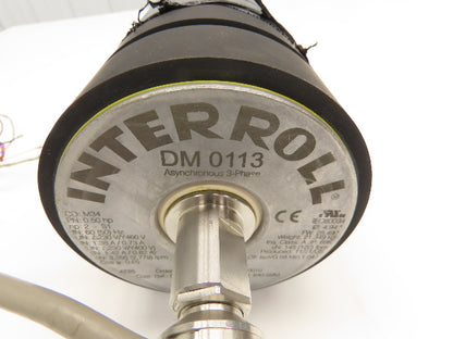 Interroll DM0113 Drum Motor 5" Motorized Lagged Drive Pulley 230/460V 3PH