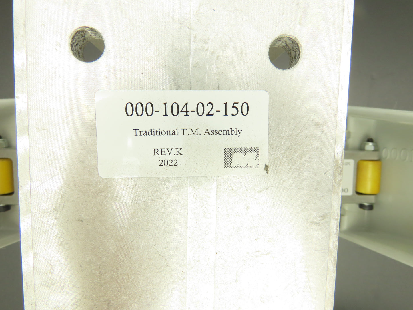 Mantissa 000-104-02-150 Sorter Conveyor Tilt Deck Tray Tipper Gray TM Assembly