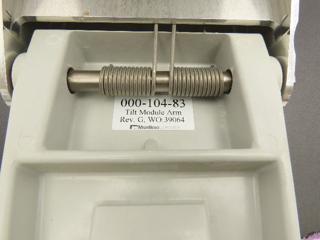 Mantissa 000-104-02-150 Sorter Conveyor Tilt Deck Tray Tipper Gray TM Assembly