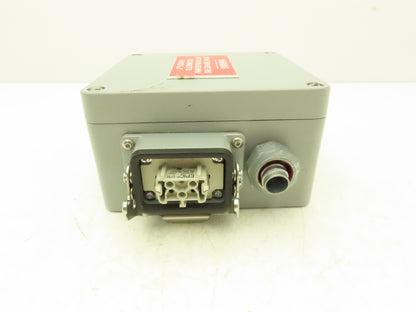Hoffman CCA16169  Aluminum Enclosure Junction Box 160x160x90mm 16A 6-pin Plugs