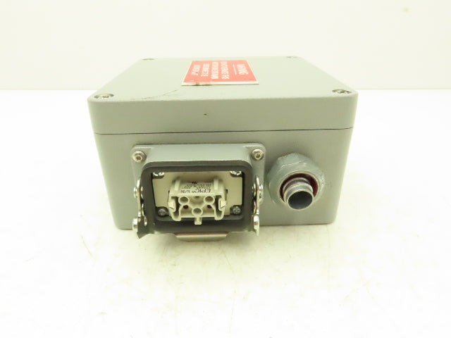 Hoffman CCA16169  Aluminum Enclosure Junction Box 160x160x90mm 16A 6-pin Plugs