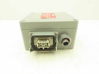 Hoffman CCA16169  Aluminum Enclosure Junction Box 160x160x90mm 16A 6-pin Plugs