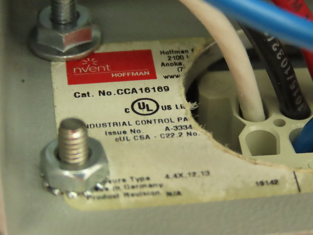 Hoffman CCA16169  Aluminum Enclosure Junction Box 160x160x90mm 16A 6-pin Plugs