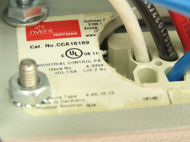 Hoffman CCA16169  Aluminum Enclosure Junction Box 160x160x90mm 16A 6-pin Plugs