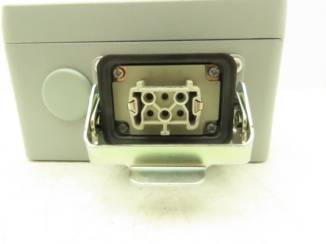Hoffman CCA16169  Aluminum Enclosure Junction Box 160x160x90mm 16A 6-pin Plugs