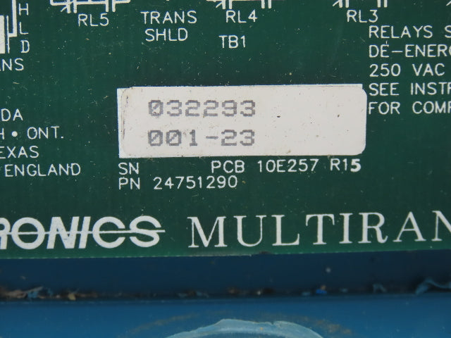 Millltronics 24751290 MultiRanger Plus Programmable 5Ch Relay Level Monitor